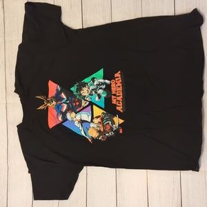 My Hero Academia Triangle Group T-Shirt -NWOT